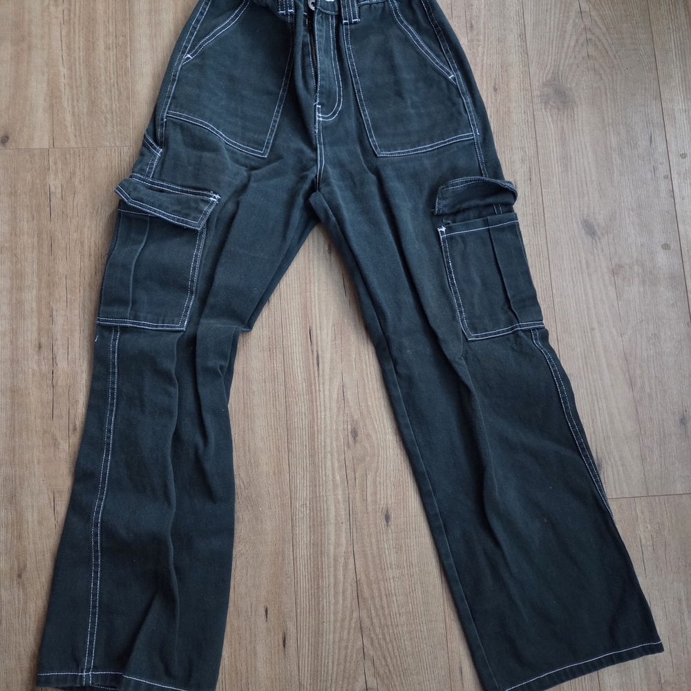 Ardene Dark Green Cargo Pants